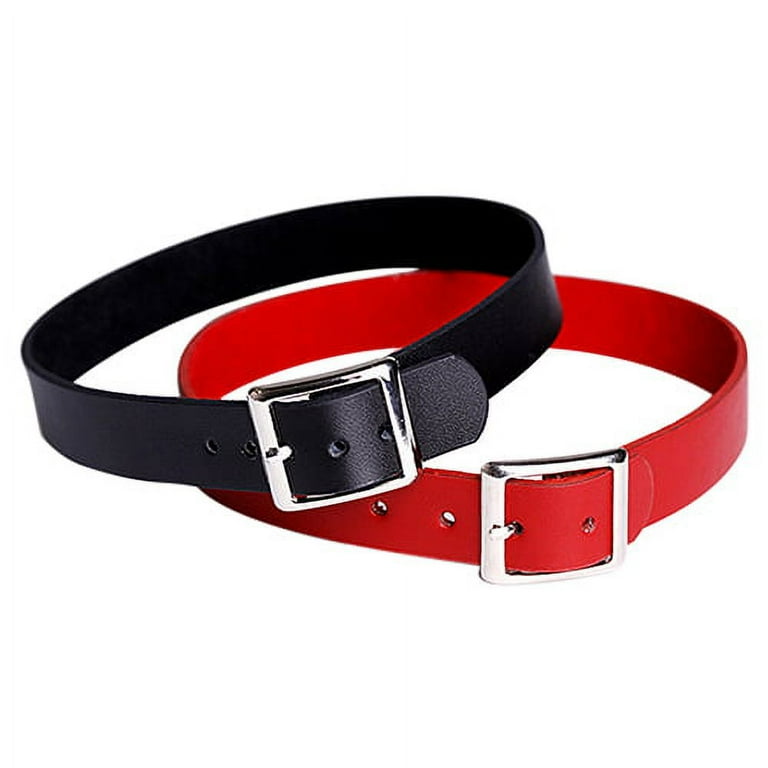AYYUFE Gothic Leather Belt Choker Collar Necklace for Women AYYUFE Gothic Leather Belt Choker Collar Necklace for Women