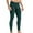 Green, variant on Men's Active Yoga Leggings Pants Running Dance Tights Cycling Workout Pants Quick Dry Compression Pants