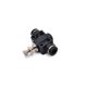 thumbnail image 4 of 1 pieza negra DSA 4 6 8 10 12MM OD Conectores neumáticos de la válvula del acelerador de la válvula de flujo del tubo Conector de control de velocidad de tipo neumático, 4 of 4