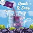 thumbnail image 3 of Pack of 2 - Crystal Light Concord Grape Artificially Flavored Powdered Drink Mix, 6 Ct Pitcher Packets Packaging May Vary, 3 of 4