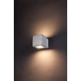 thumbnail image 2 of Wac Lighting Ws-W2505 Rubix 5" Wide 2 Light Led Outdoor Wall Sconce - White, 2 of 2