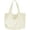 White, variant on CoCopeaunt Women Retro Corduroy Large Tote Bag Corduroy Trendy Shoulder Bag Casual Lightweight Handbag