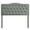 Gray, variant on Rosebery Kids Queen Tufted Panel Headboard in Beige
