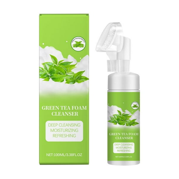Fiudx Limpiador Facial de Aloe, Fórmula de Espuma Suave, Nutre Profundamente La Piel, Experiencia Calmante y Refrescante, Rutina Diaria de Cuidado de La Piel, Ideal para Usar En Casa o de Viaje, Tama
