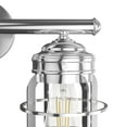 thumbnail image 4 of Hunter - Starklake 3-light Chrome, Medium Size Vanity Light, Dimmable, for Bedrooms, Kitchens, Dining, Living Rooms - 19051, 4 of 8