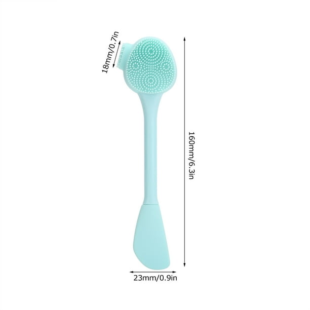 Cepillo de limpieza facial BuyWeek silicona mano resistente duradero