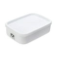 thumbnail image 2 of Qholemyo Plastic Rectangular Airtight Food Storage Containers With Lids Refrigerator Fruit Preservation Box Microwave Safe Lunch Box, 2 of 6