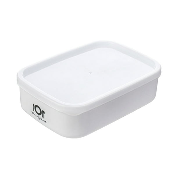 Fiambrera apilable para conservar frutas en el refrigerador con tapa, recipiente de plástico apto para microondas, contenedor rectangular de grado alimenticio para mantener la frescura y