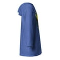 thumbnail image 4 of Hooded Long-sleeve Inspirational Tee Shirt (Heather True Royal, XS), 4 of 4