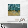 thumbnail image 2 of ARTCANVAS Olive Orchard at Saint-Remy 1889 Canvas Art Print by Vincent Van Gogh - Size: 18" x 18" (1.50" Deep), 2 of 9