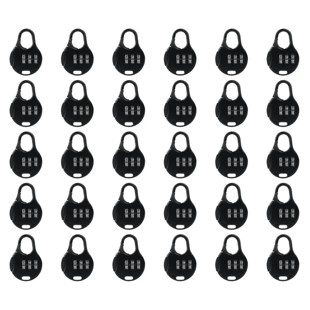 Cerradura Con Contraseña Combinación 3 Dígitos Antirrobo para Mochila Escolar ()