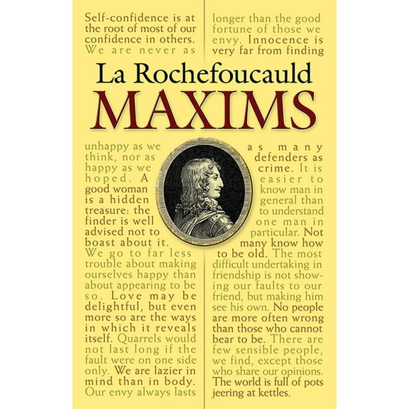 Dover Literature: Literary Collections La Rochefoucauld Maxims, (Paperback)