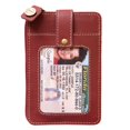 thumbnail image 3 of Cartera ID Stronghold Mega Mini IDSH7004 Cuero Genuino Proteccion RFID Minimalista, 3 of 5