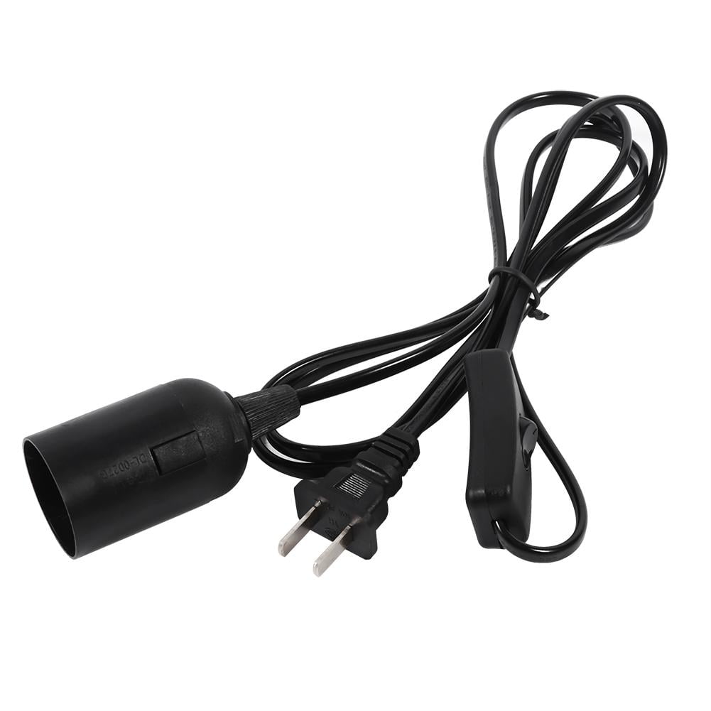 1128 E27 Lamp Light Socket Holder Outlet Convert To US/EU Plug Household Supply 