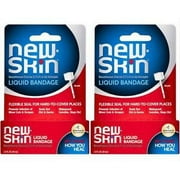 New Skin Liquid Bandage with Brush Applicator 1oz ( 2 pack )