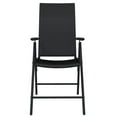 thumbnail image 2 of vidaXL 7 Piece Garden Dining Set Black, 2 of 4