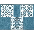 thumbnail image 1 of Obuy Juego De Plantillas (12 X 12 Pulgadas) Plantilla De Pintura Cortada Con Láser Para Azulejos De Pared, Tela, Plantillas De Madera, Plantilla Reutilizable (Paquete De 3) (Ph-1), 1 of 5