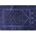 thumbnail image 1 of Ahgly Company Indoor Rectangle Persian Blue Traditional Area Rugs, 7' x 10', 1 of 4