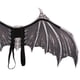 thumbnail image 4 of Advancent Alas del diablo plegable decorativa demonio Cosplay ala ligereza portátil mascarada carnaval accesorios fiestas traje Kits de decoración para fiestas Negro, 4 of 6