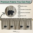 thumbnail image 2 of Park Designs Signal Mountain Bear Valance 60", 2 of 6