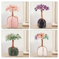 thumbnail image 3 of Faux Crystal Tree Easy to Care Copper Wire Tree Desktop Healing Stone Ornament Home Decor, 3 of 8