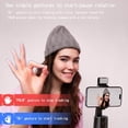 thumbnail image 5 of Auto Tracking Phone Tripod Stand - 360° Rotating AI Gimbal for Vlogging, No App Needed, Black Stabilizer for Content Creators & Influencers, 5 of 8