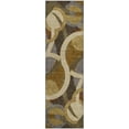 thumbnail image 2 of Addison Rugs Mayfield Premium Machine Washable Transitional Geometric Brown Runner Rug, 2'3" x 7'6", 2 of 6