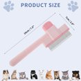 thumbnail image 2 of Peine para Gato Unique Bargains, Cepillo para Eliminación de Pelo de Mascotas con Botón de Liberación, 2 of 7