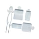 thumbnail image 3 of Kit de 5 bandejas organizadoras para cuentas de fusibles de 2,6 mm, alineación sin esfuerzo blanco, 3 of 6