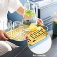 thumbnail image 3 of Shoreew Multi-Purpose Drainage Tray Double-Layer Plastic Drying Rack Rinseable Garbage Tray for Kitchen Living Room Pet Use Cat Litter Box, 3 of 7