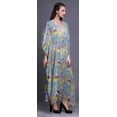 thumbnail image 3 of Bimba LadiesKaftanHoliday Loungewear Maxi Dress Beach Coverup, 3 of 5