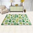 thumbnail image 3 of SKYSONIC Area Rug Carpet Beautiful Cactus Doormat for Hardwood Floor Entrance Living Room Bedroom 2'7"x1'8" (31x20 in), 3 of 6
