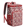 thumbnail image 1 of Botanical Garden Print Cooler Backpack - High Capacity 20L, Keeps Contents Cold/Hot for 20 Hours, Perfect for Summer, 1 of 3