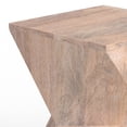 thumbnail image 5 of Simpli Home Sutton 14 inch Wide Solid Mango Contemporary Side Table in Cerused Natural, 5 of 9