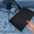 thumbnail image 4 of Raindrops 3Pcs Precision Cut Black Aluminum Engraving Plates for Durable Custom Signs, 4 of 7