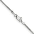 thumbnail image 3 of Primal Gold 14K White Gold 1.25mm Diamond Cut Spiga Chain, 3 of 4