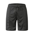 thumbnail image 5 of ANINEO Men Shirt And Shorts Sets Summer Outfits Casual Short Sleeve Suit For Men 2 Piece Shorts Tracksuit Sets Solid Color Trendy Male Outfits Sets, 5 of 9