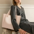 thumbnail image 6 of Simple Large Capacity Bucket Bag Fashion Shopping Bag One Shoulder Tote Bag, 6 of 6