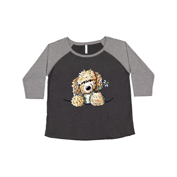 Inktastic Irish Cream Doodle Women's Plus Size T-Shirt