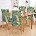 thumbnail image 2 of Yayeee 2 Pack Dining Chair Covers Stretch Parson Chairs Slipcovers Seat Protector, Art Garden Scene, 2 of 6