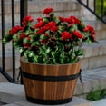 thumbnail image 4 of Outdoor Artificial Azalea Flowers UV Resistant Greenery Faux Shrub for Porch Garden Wedding Party Hanging Planter Indoor Home Decor, 4 of 6