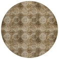 thumbnail image 2 of Addison Rugs Chantille Indoor/Outdoor Transitional Organic Taupe Washable Round Rug, 8' x 8', 2 of 6