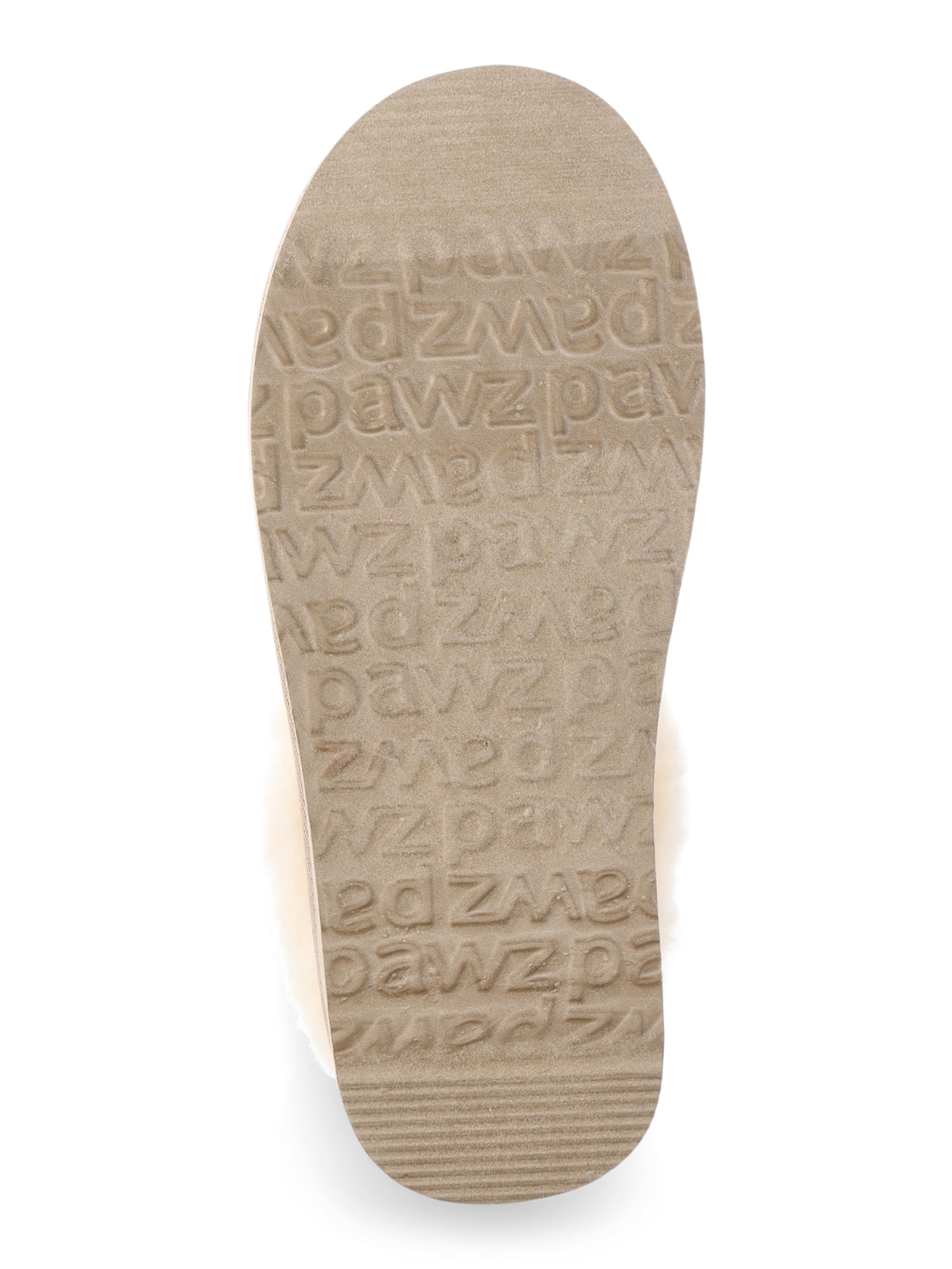 Pawz Womens Cozy Lined Platform Slippers