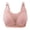Pink, variant on Summer Fall Sports Bras for Women 2026,Womens Fashion Plus Woman's Solid Color Comfortable Hollow Out Perspective Bra Underwear No Rims