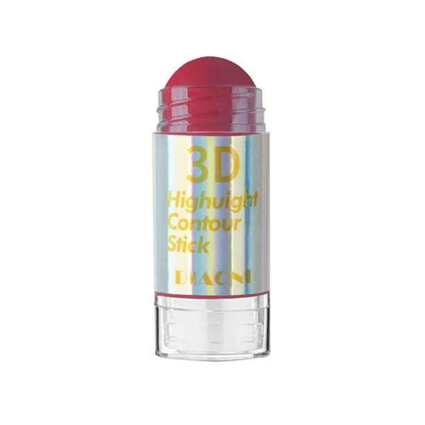 Brocha de color crema a rubor en polvo, 2 en 1, para rubor y maquillaje de labios, multifuncional, para sombras de ojos y colorete en polvo.