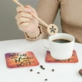 thumbnail image 6 of Disketp Not All Who Wander Are Lost Funny Coasters,6 Pcs Leather Coasters With Holder, Perfect Housewarming Hostess Gifts,Protect Furniture From Water Marks Scratch And Damage, 6 of 9