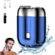 thumbnail image 1 of Electric Razor for Men, 2025 New Electric Mini Shavers for Men, Rechargeable Waterproof Compact Electric Shaver, Double Head Razor Shaving Machine, 1 of 5