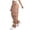 Rose Gold, variant on Dwellite Baggy Womens Cargo Pants High Waisted Open Leg Pants Hiking Lightweight Streetwear Trouser with Multiple Pockets Light Gray S