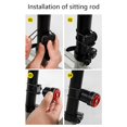thumbnail image 1 of Luz trasera de bicicleta LED 5 modos Luz trasera de bicicleta recargable (Rojo) Sywqhk Accesorios para bicicletas, 1 of 4