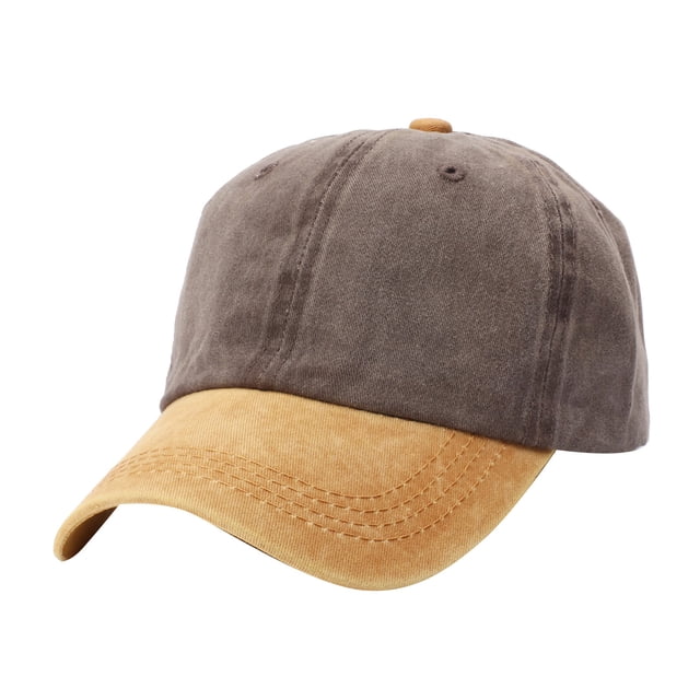 Gorra de béisbol unisex de moda veraniega informal con protección solar: algodón, talla única, color liso, versátil y combinable.